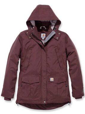 Carhartt Storm Defender Relaxed Fit Jacket in Blackberry Sz S